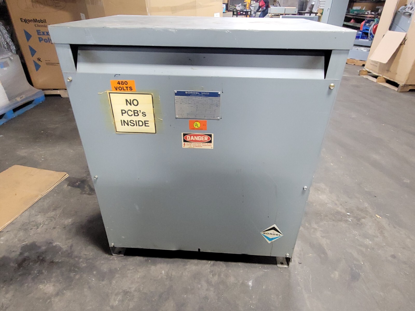 150 KVA 480 Primary, 208Y/120 Secondary, Sorgel Square D #150T3H, Insulated Transformer - Image 7