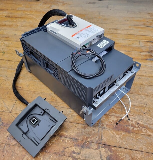20 HP Telemecanique, Altivar 61 ATV61HD15N4, AC Inverter Drive, 5000A, 480V., 15kW - Image 1