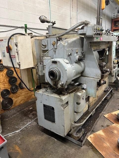 Barber-Colman #16-36, universal gear hobber, 16" diameter, 5" hob diameter, double thread index, 10" 3-Jaw - Image 2