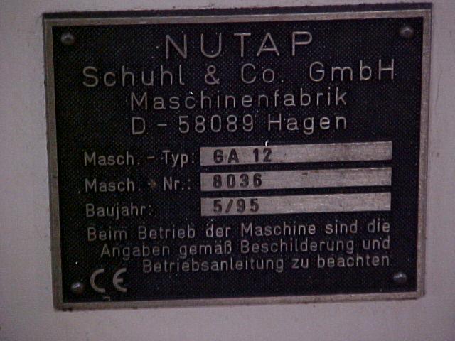 1/2" Nutap #GA-12, Bent Shank Nut Tapper, 1-Spindle, 25 mm Part diameter - Image 4