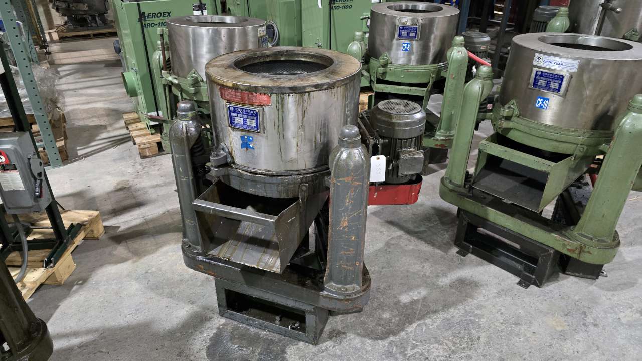 20" x 10" Hsin Der #STM-20, Centrifugal Oil Separation System for Parts, 25 lbs. capacity, 604 mm overall - Image 1