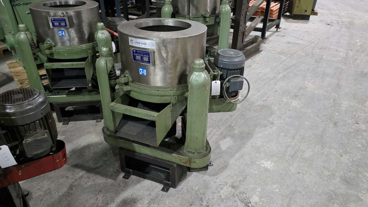 20" x 10" Hsin Der #STM-20, Centrifugal Oil Separation System for Parts, 25 lbs. capacity, 604 mm overall - Image 1