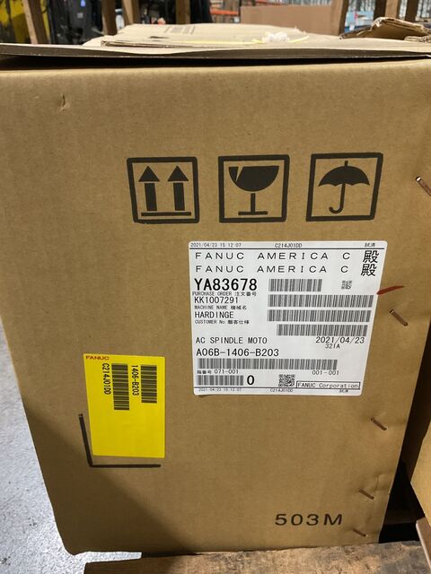 Fanuc #A06B-1406-B203, Servo motor, new in box - Image 3