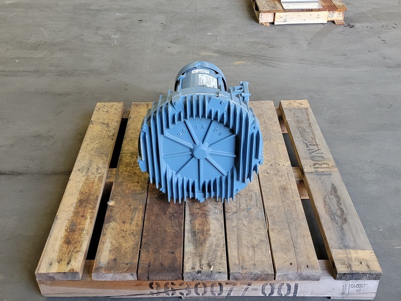 310 cfm, 3 psi, Ametek #EN757F72XL, centrifugal regenerative blower, 2.5" openings, 3450 RPM, 5 HP - Image 9