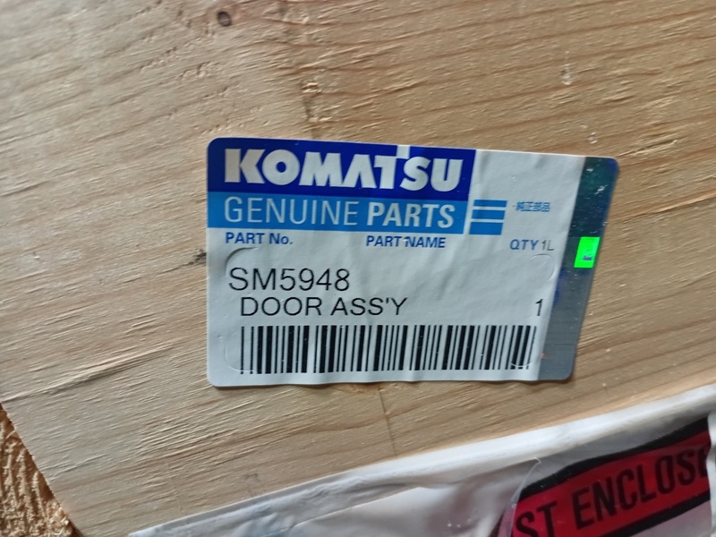 Komatsu # SM5948, Door Assembly (2 available) - Image 2