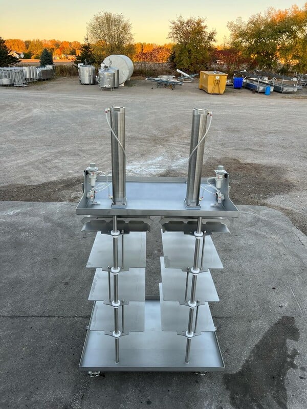 2-Head falling cheese press, new - Image 4