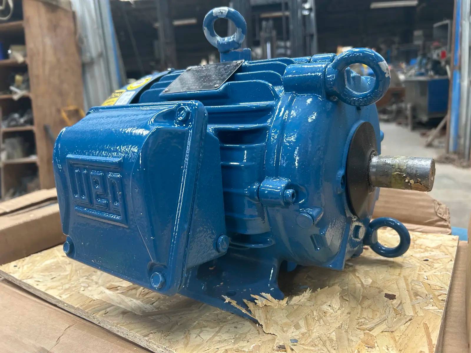 5 HP 1750 RPM WEG MCT-A00504E1-W22G, Frame 182/4T, Marley Inverter Duty Motor, 208-230/460V., 2023 - Image 4