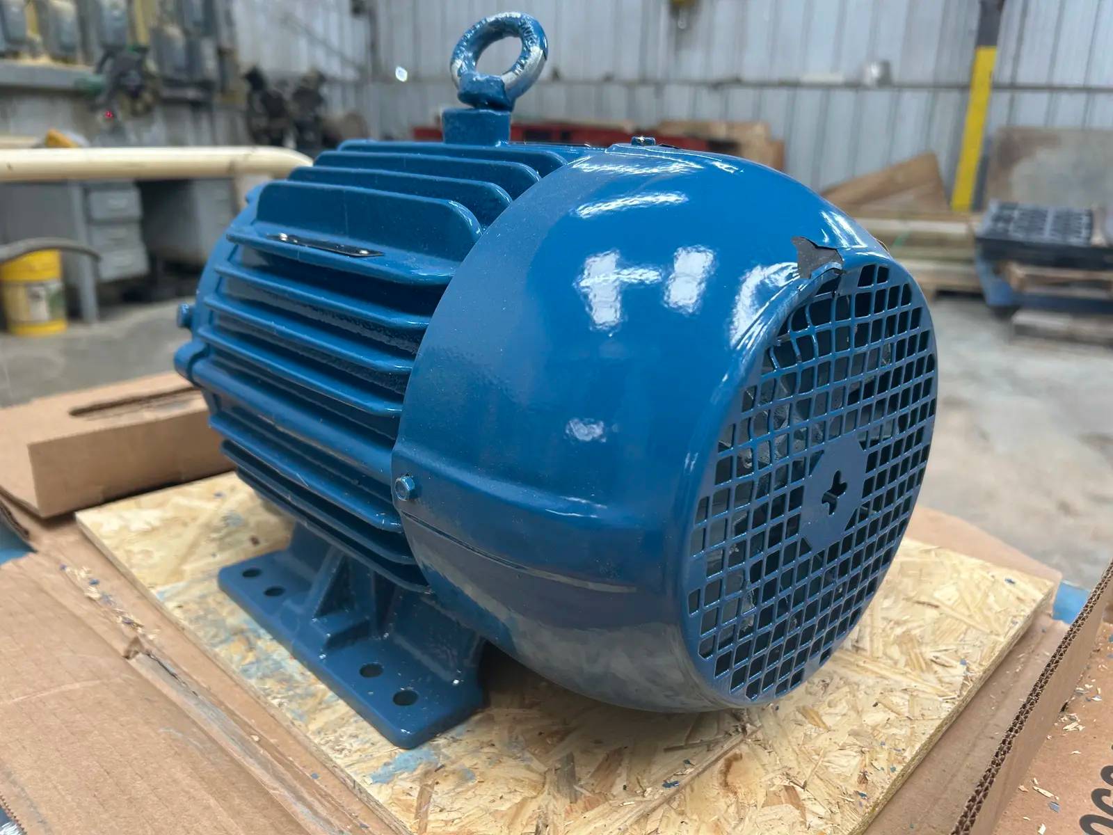 5 HP 1750 RPM WEG MCT-A00504E1-W22G, Frame 182/4T, Marley Inverter Duty Motor, 208-230/460V., 2023 - Image 7