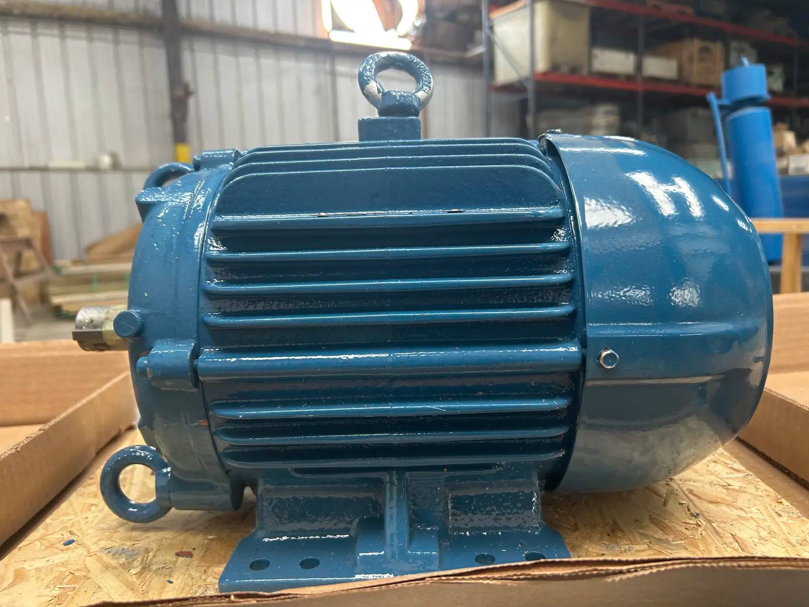 5 HP 1750 RPM WEG MCT-A00504E1-W22G, Frame 182/4T, Marley Inverter Duty Motor, 208-230/460V., 2023 - Image 8