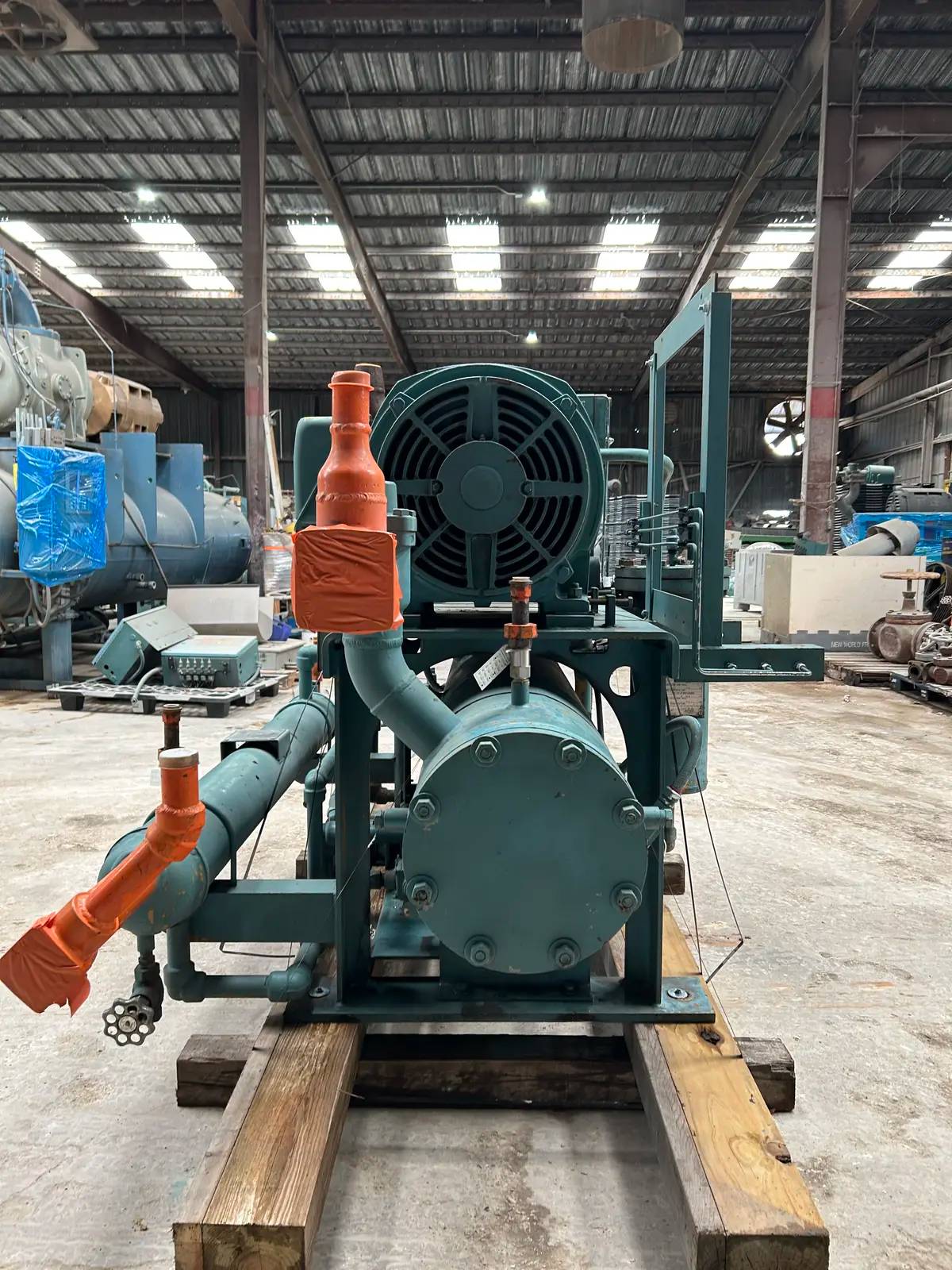 60 HP, Frick #RXB-24, Rotary Screw Compressor Package, 230/460 V., 1800 RPM, 300 PSIG, w/ Toshiba motor, 2002 - Image 9