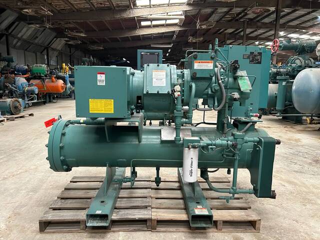 75 HP, Frick #RXF-30, Rotary Screw Compressor Package, 230 V., 3600 RPM, 400 PSIG, w/ micro Control & motor - Image 6