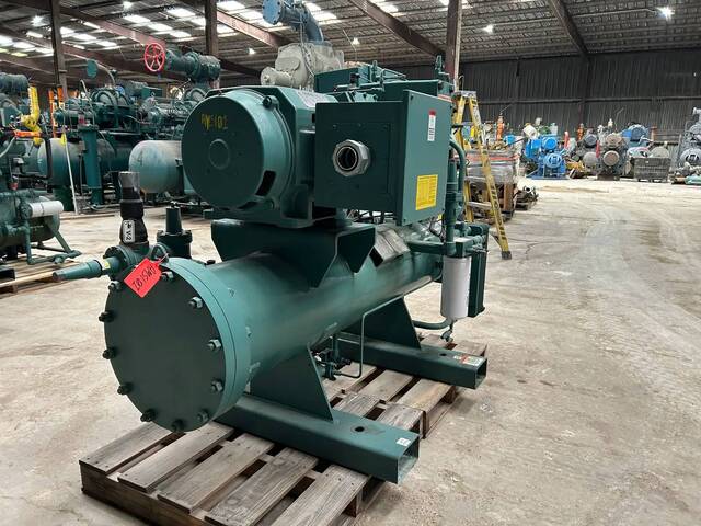 75 HP, Frick #RXF-30, Rotary Screw Compressor Package, 230 V., 3600 RPM, 400 PSIG, w/ micro Control & motor - Image 7