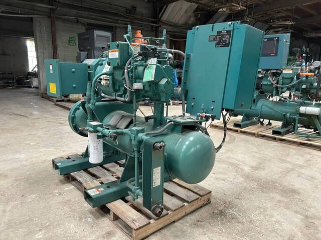 75 HP, Frick #RXF-30, Rotary Screw Compressor Package, 230 V., 3600 RPM, 400 PSIG, w/ micro Control & motor - Image 8