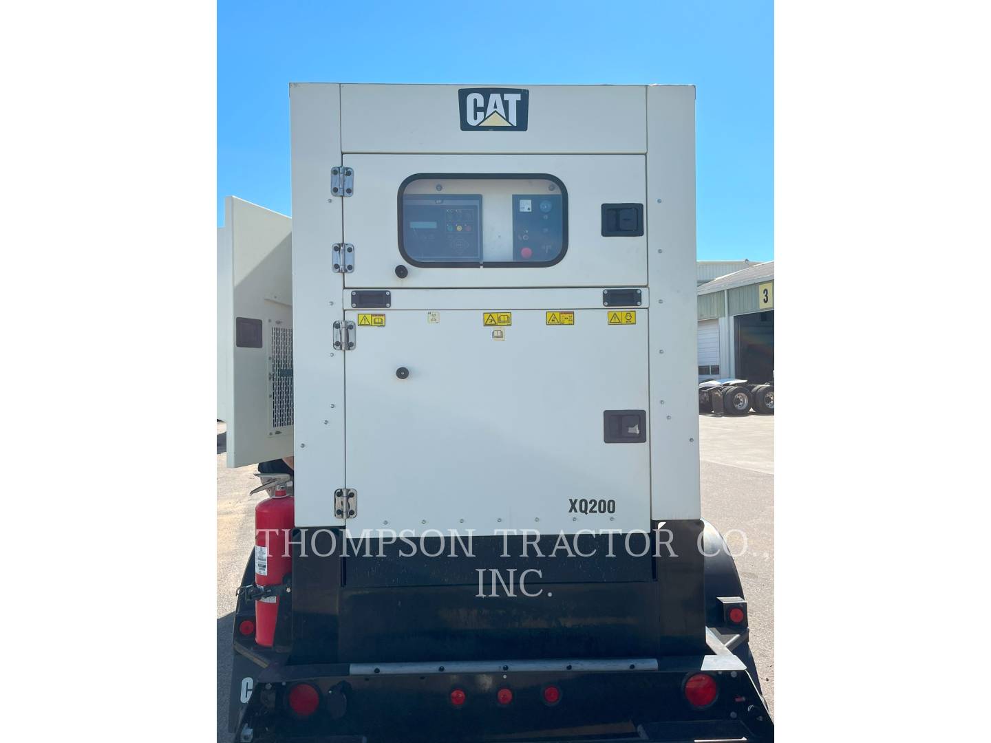 200 KW Caterpillar XQ 200, Mobile Generator Set, Diesel, 1800 RPM, 208V, 6000 hours, 2014 - Image 2