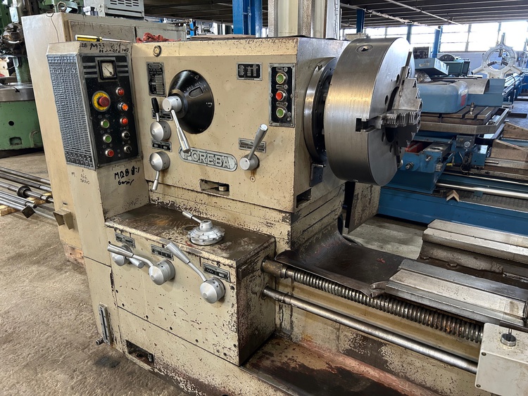 36" x 240" Poreba #TPK90/6M, engine lathe, 25" swing over cross slide, 3-jaw 19.5" chuck, inch/metric - Image 2