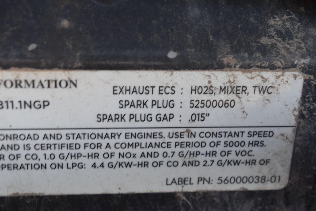 Hipower #HRNG230T6, dual fuel Natural gas or LP mobile generator, 277/480 Volts, 2014 - Image 8