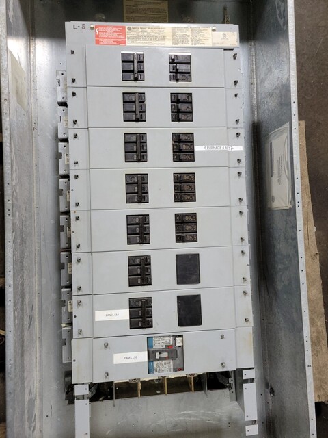 600 Amp. General Electric, APN, Spectra Series Panelboard, 208Y/120 Volts AC 3PH 4W - Image 5