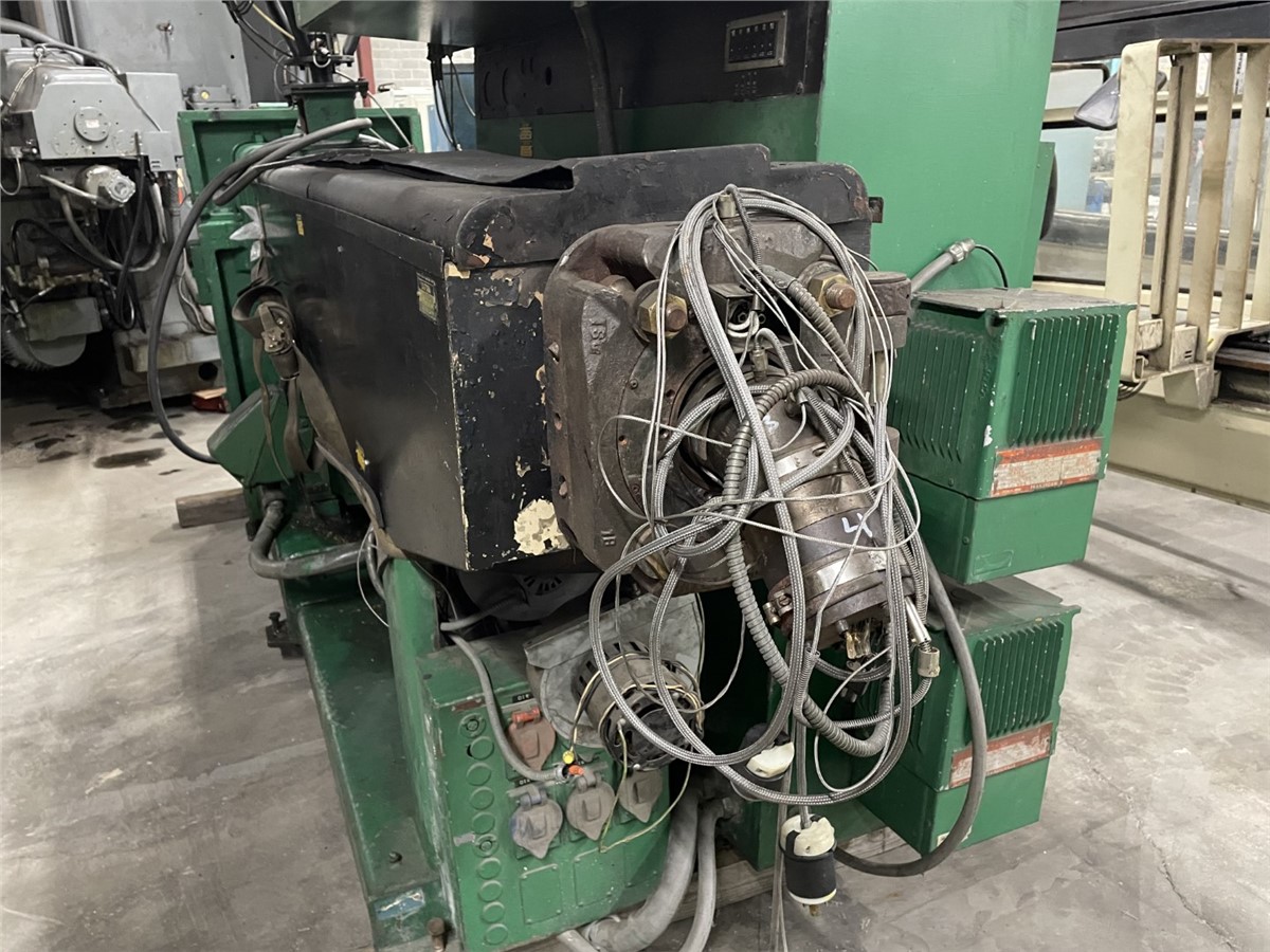 3.5" Prodex #TM3, extruder, 24:1 L/D, 50 HP DC motor, 42" centerline, 5 barrel zones, air-cooled barrel - Image 7