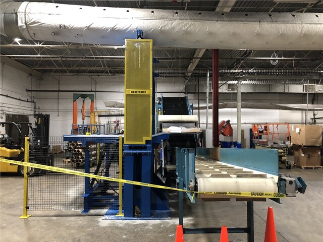 Recycling Equipment Inc. #12072ST, 120" W x 72" H roll splitter, 20 HP hydraulic power pack, hydraulic dump - Image 2