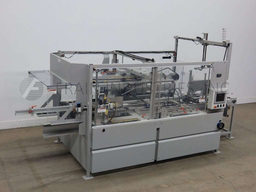 Pearson #CE35-20T, automatic right to left, case erector & bottom tape sealer, 10-35 cases per minute - Image 5