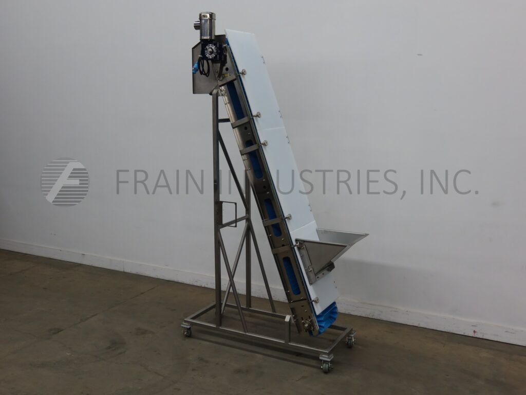 Gwi - Ghazarian Welding Inc GWI Ghazarian Welding Inc., feeder incline/cleated, 18-1/2" wide x 130" long food - Image 1