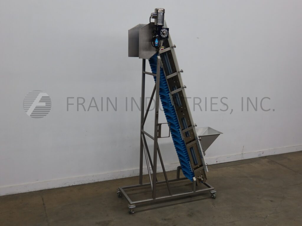 Gwi - Ghazarian Welding Inc GWI Ghazarian Welding Inc., feeder incline/cleated, 18-1/2" wide x 130" long food - Image 5