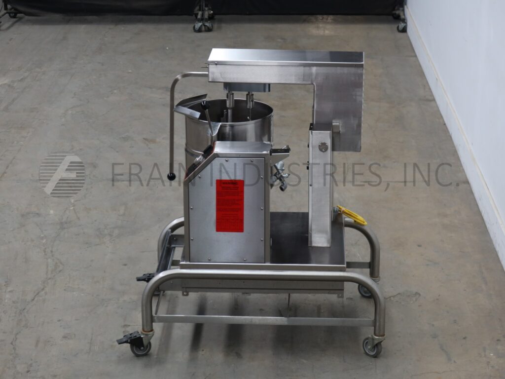 10 gallon Groen #TDB-40C, 316 Stainless Steel, open top, half jacketed kettle - Image 4
