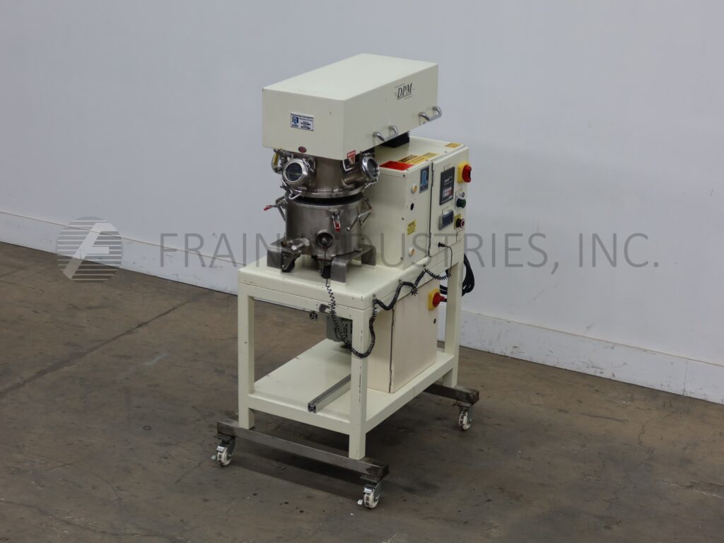 1.5 gallon Ross #DPM-2, double planetary mixer, .02-1.5 gallon, 9.63"dia. x 6-1/2"deep jacketed mixing bowl - Image 1
