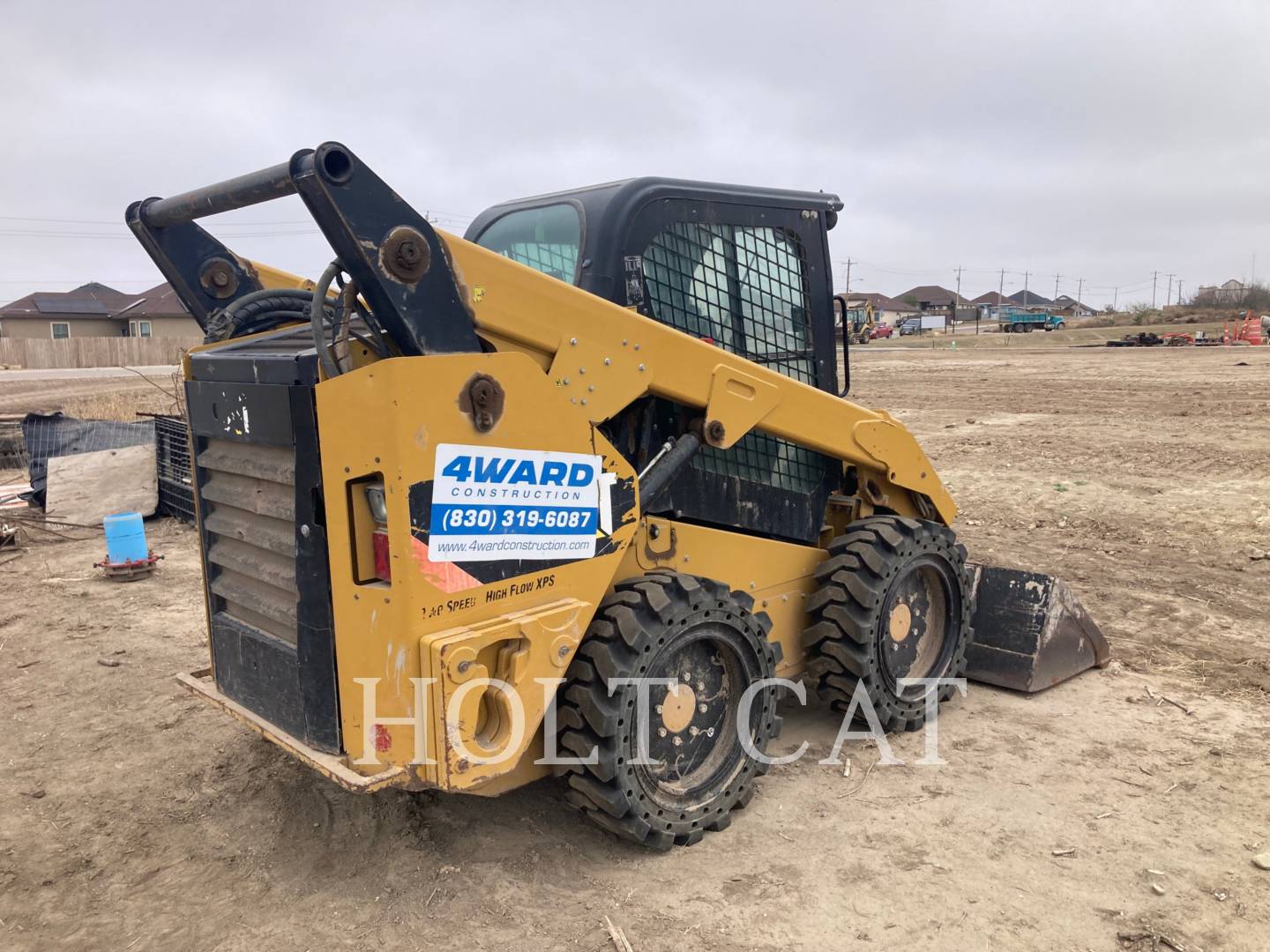 Cat 262D, Skid Steer Loader, 3611 hours, S/N: DTB06382, 2017 - Image 3