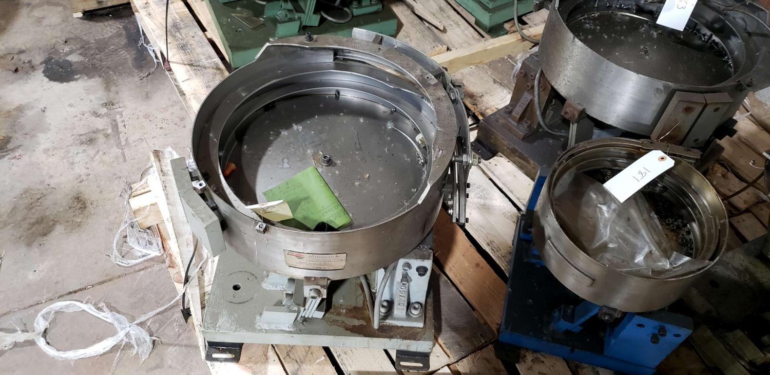 Feeder Bowl, clock wise direction, 4-25 mm capacity, 18" base, 19" depth, 13.5" discharge height, bolt part - Image 5