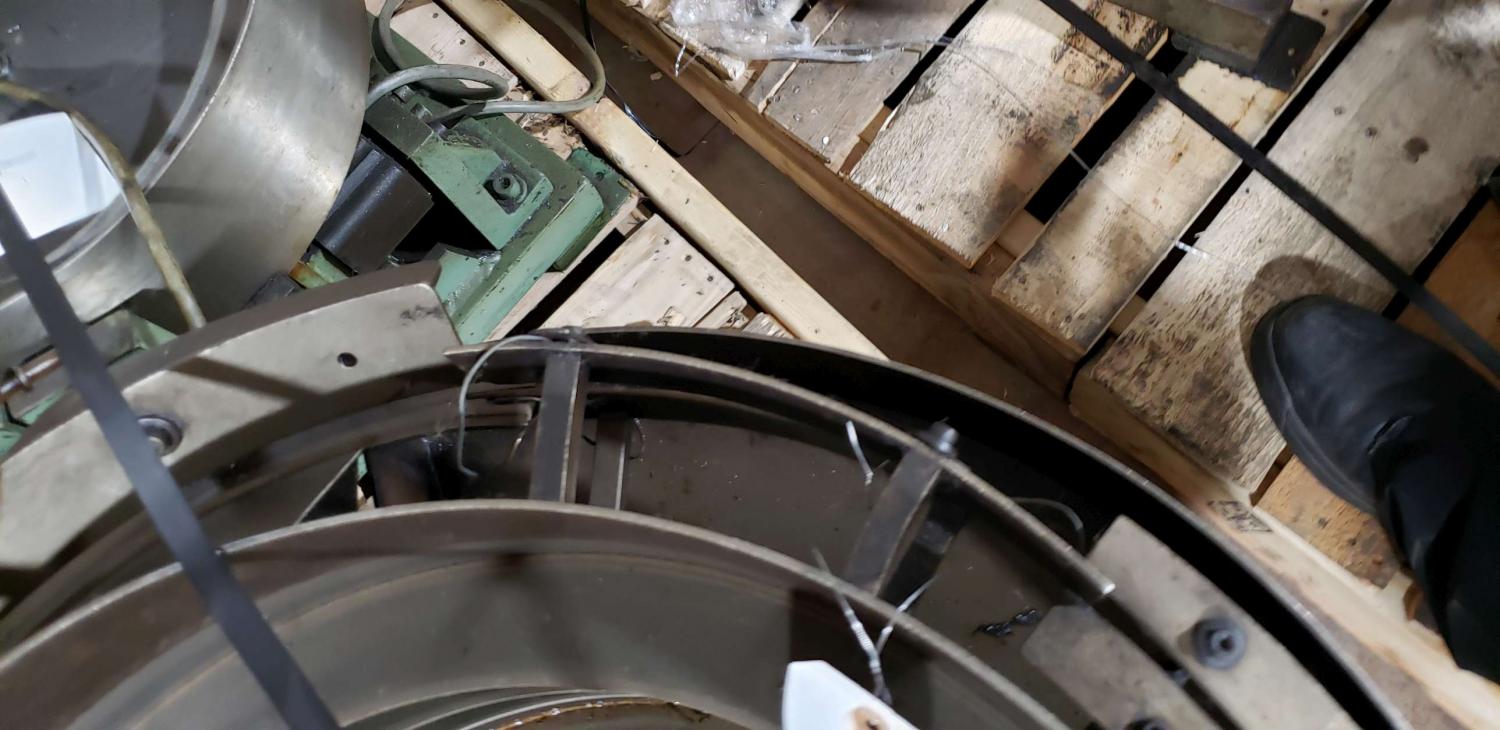 Feeder Bowl, clock wise direction, 12 mm max capacity, 21" base, 23" depth, 16" discharge height, bolt part - Image 10