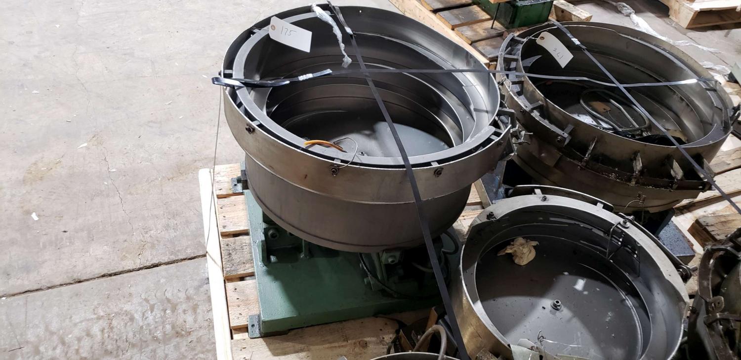 Feeder Bowl, counter clock wise direction, 14 mm max capacity, 24" base, 24" depth, 15.75" discharge height - Image 4