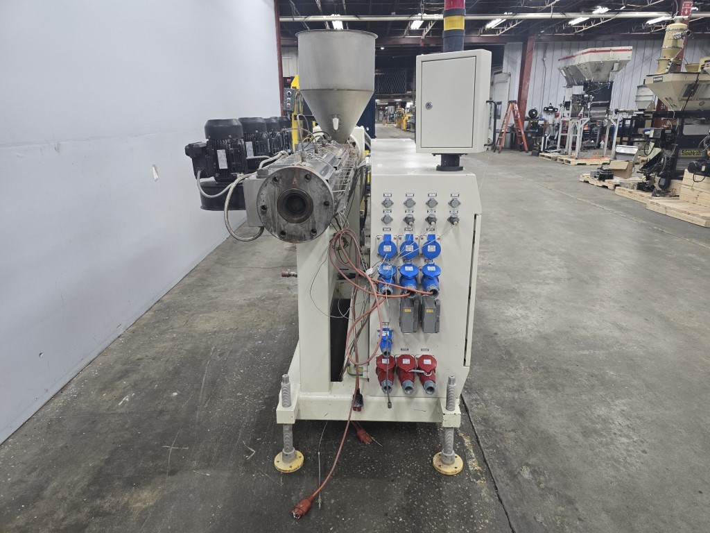 2.36" Battenfeld Cincinnati #Techbex-1-60-25D, single screw extruder, 25:1 L/D ratio, air cooled, RKC CH402 - Image 3