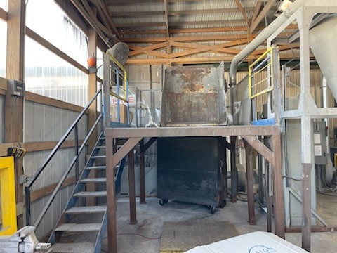 20" x 50" Cumberland #50H, granulator, 200 HP, 18 fly knives, 2 bed knives - Image 6