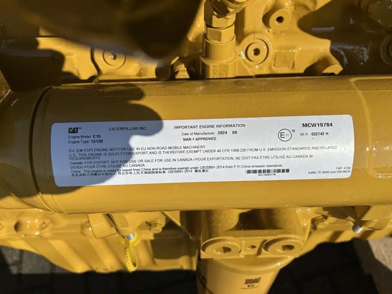 540 HP Caterpillar #C15, complete engine, new - Image 5