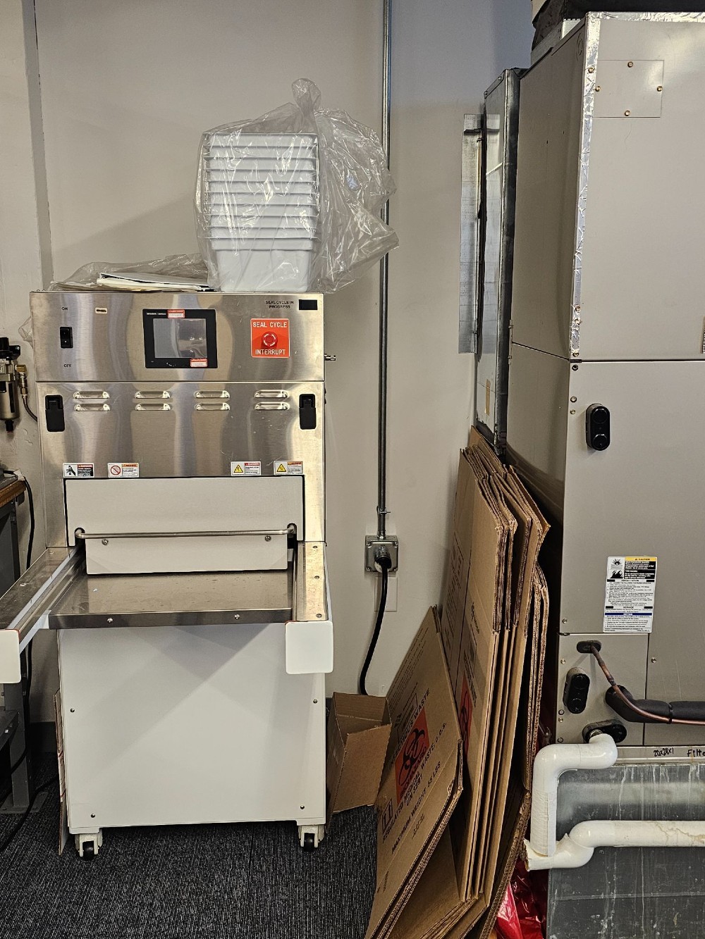 Belco #2020 PLC, single shuttle sealer, 2014 - Image 1