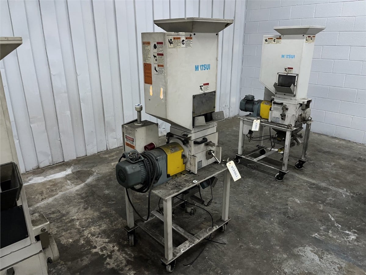 9" x 10" Matsui #SMGL2-100U, low-speed granulator, 2014 - Image 1