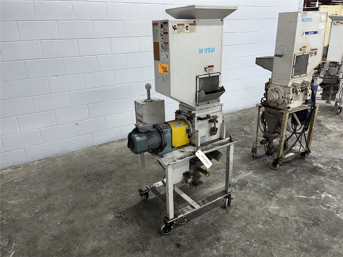 9" x 10" Matsui #SMGL2-100U, low-speed granulator, 2015 - Image 3