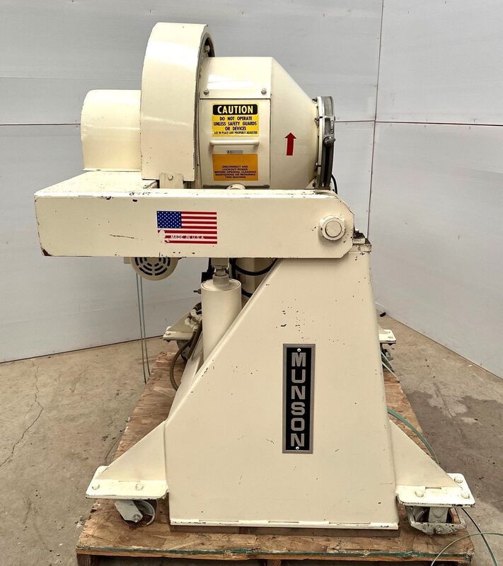1 cu.ft. Munson #MX-1-SS, Stainless Steel rotary blender, liquid spray nozzel - Image 1