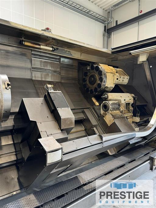 Okuma #LU-45M, 35" swing, 118" centers, lv. milling, C-Axis, 10" bore, tailstock, prog steady, boring bar - Image 5