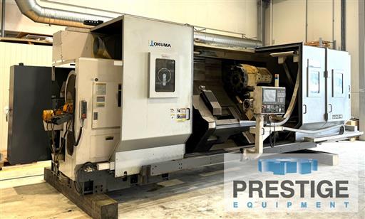 Okuma #LU-45M, 35" swing, 118" centers, lv. milling, C-Axis, 10" bore, tailstock, prog steady, boring bar - Image 6