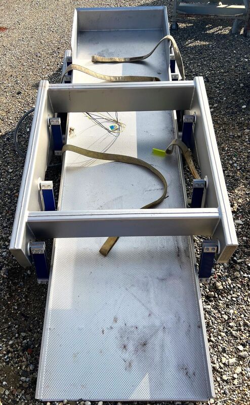 32" wide x 10' long, Key #ISO-FLO S108611, Vibratory Shaker / Feeder Conveyor, Stainless Steel - Image 2
