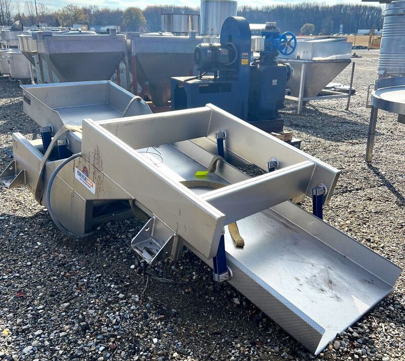 32" wide x 10' long, Key #ISO-FLO S108611, Vibratory Shaker / Feeder Conveyor, Stainless Steel - Image 5