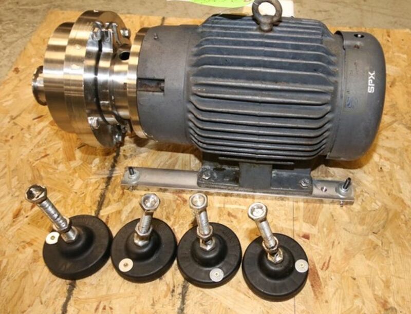 Waukesha Cherry Burrell #2085LR, Liquid Ring Pump, 15 HP, 2.5" in/out, Stainless Steel - Image 2