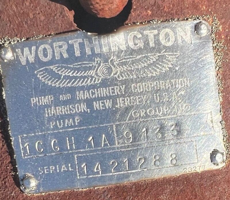 Worthington #1CGHH1A, centrifugal pump only - Image 3