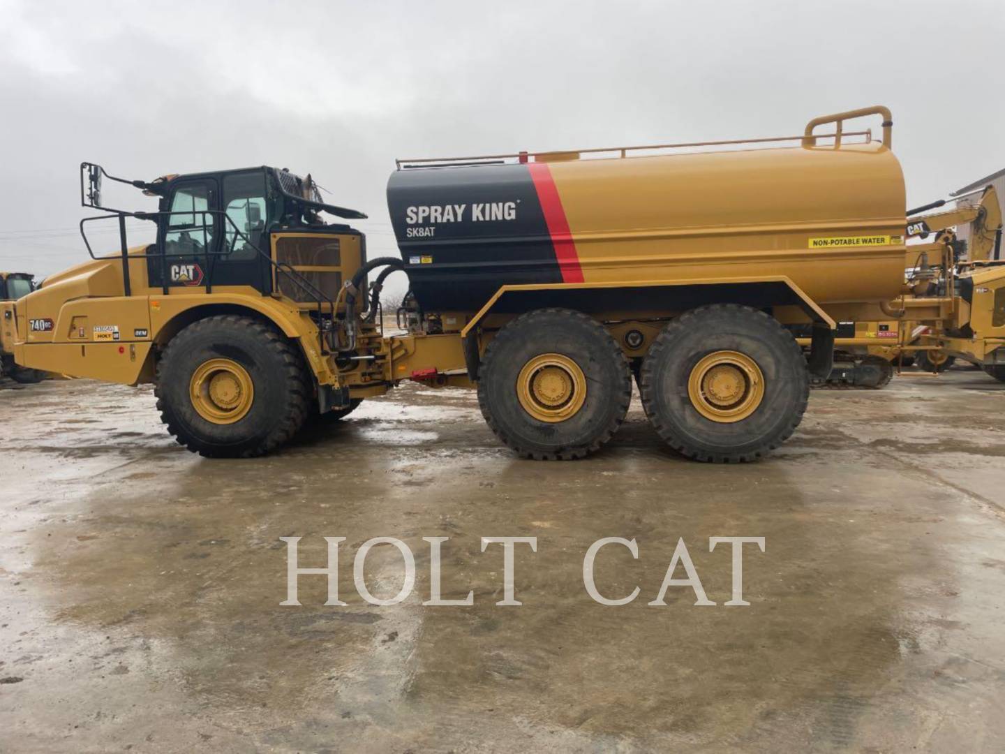 Caterpillar W00 740, Water Truck, 1637 hours, S/N: 3T805453, 2023 - Image 1