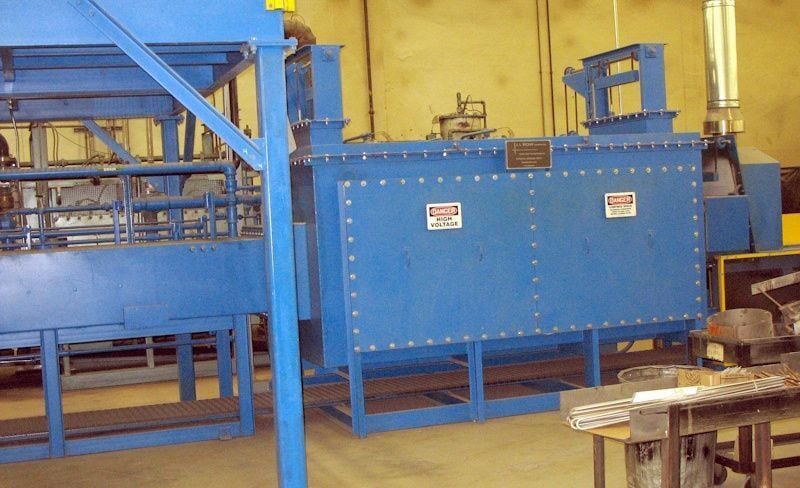 26" width x 84" H x 54' L JL Becker, mesh belt brazing furnace, 2100&deg;F, elect, Allen Bradley SLC PLC, 2007 - Image 2