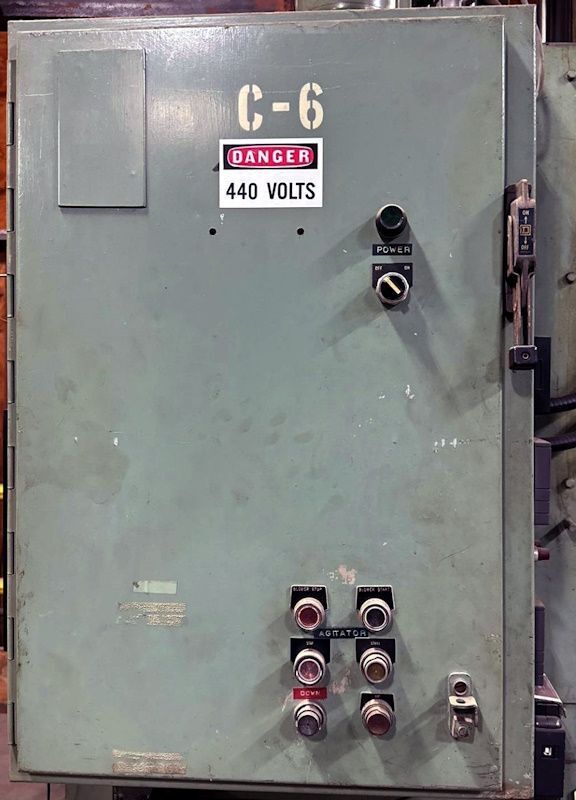 24" width x 21" D x 24" H Ideal, AL quench furnace, 1000&deg;F, Honeywell temperature controller - Image 9