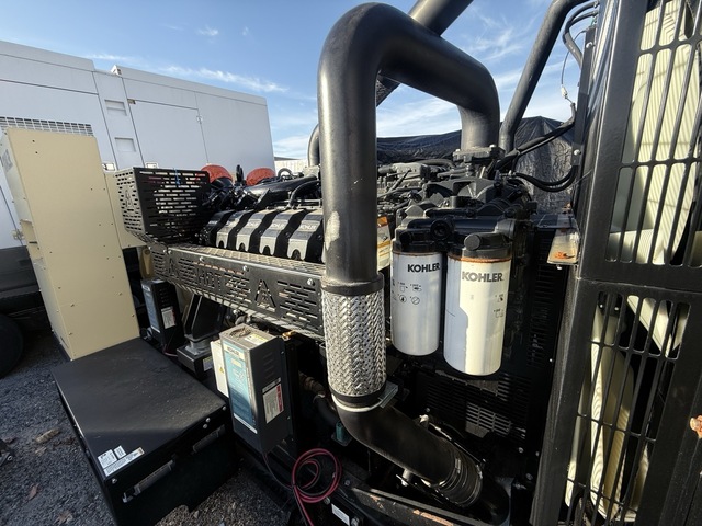 1000 KW Kohler #KD1000, diesel generator, open skid, 480 Volts, 800A & 1200A breakers, 1 hour, Tier 2, 2022 - Image 9