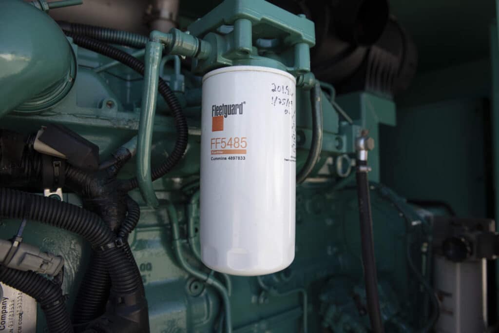 150 KW Cummins #DSGAC, diesel generator, weatherproof enclosure, 24 hr base tank, EPA Tier 3, 235 hours, 2007 - Image 9